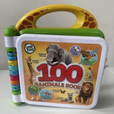 LeapFrog 100 Tierwörter Babybuch pädagogisch, interaktiv & leicht - funktioniert 