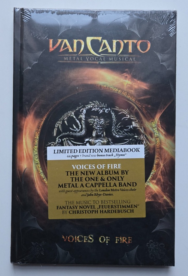Voices of Fire by Van Canto (CD, 2016) New Sealed