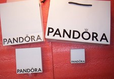 PANDORA EMPTY LOT : LARGE BAG, MEDIUM BAG, RING BOX, CHARM/BRACELET BOX..  UNUSED