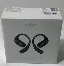 SHOKZ OPENFIT True Wireless Earbuds Open-Ear Bluetooth T910 Black New Sealed