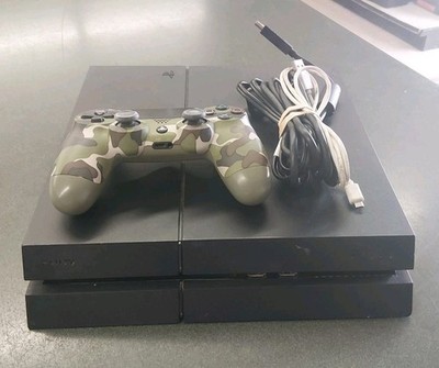 Sony PlayStation 4 500GB Gaming Console - Black With Controller And Cords