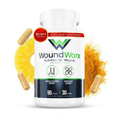 Free Life Labs WoundWorx NutritionScar and Surgery Support, Wound Care, Gener...
