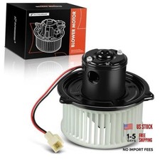 Front HVAC A/C Heater Blower Motor with Fan Cage