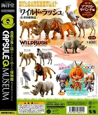 (Capsule toy) Q Museum WILD RUSH 1 Africa Savannah [all 5 sets (Full comp)]