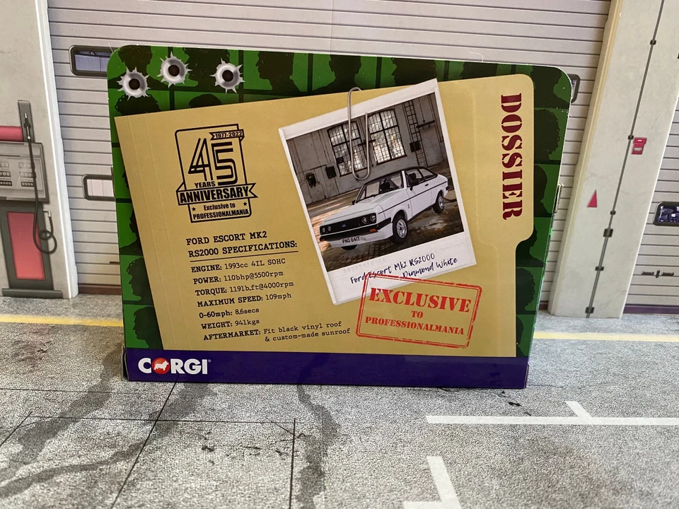 Doyle´s Ford Escort RS 2000 The Professionals Die Profis PROFESSIONALMANIA 1:43 - Bild 3 von 4