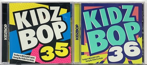 Kidz Bop, Vol. 35 & 36 Kidz Bop Kids 2 CD Lot 2017 40 Tracks Total *Mint* - Picture 1 of 4