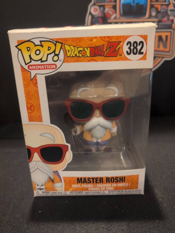 Funko Pop! Vinyl: Dragon Ball - Master Roshi (w/ Staff) #382