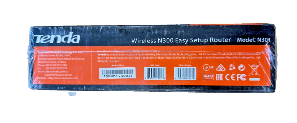 Tenda Wireless N300 Easy Setup Router - Image 2 of 3