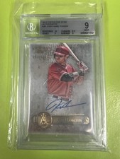 2013 Josh Hamilton Five Star Autographs 192/333 Beckett 9 