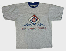 Vintage 1992 Chicago Cubs T-Shirt Tultex Made in USA Sz L
