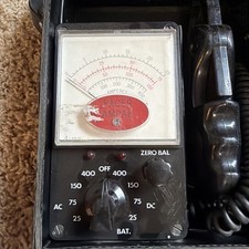 Vintage Pacer AMPAK 705A AC/DC Clamp-On Ammet...