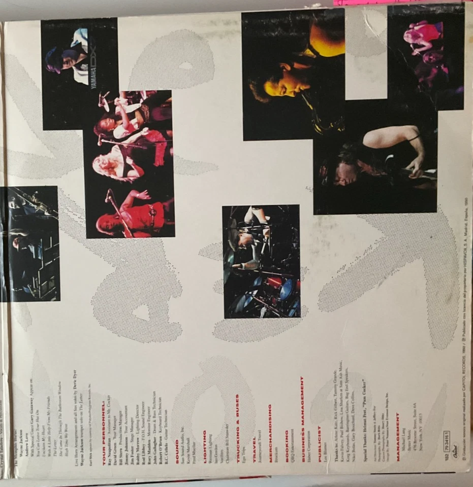 Joe Cocker /Joe Cocker Live SPAIN 1990 ROCK/BLUES VERY GOOD+ NDOUBLE LP VINYL - Image 4 of 4