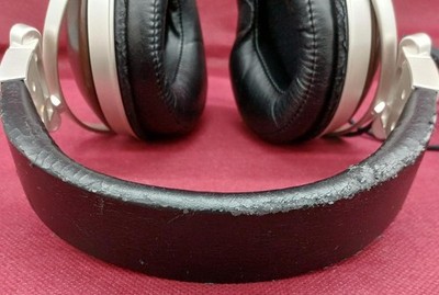 Junk Denon AH-D5000 Over The Ear Stereo Headphones Microfiber