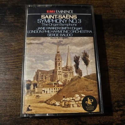 Saint-Saëns, Symphony No 3 Cassette Tape - Jane Parker, Serge Baudo (MFP, 1983)