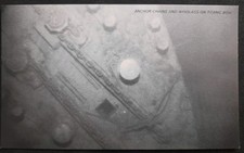 Titanic Anchor Chains And Windlass Bow Postcard