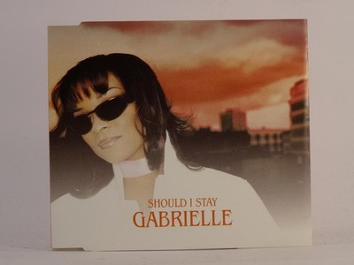 GABRIELLE SHOULD I STAY (J54) 3 Track CD Single including Picture Sleeve GO BEAT
