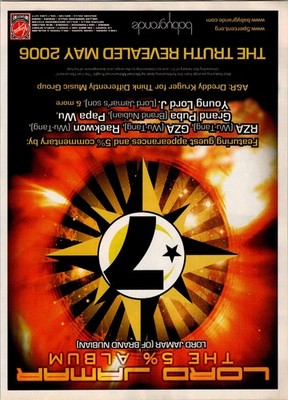 2005   Lord Jamar  print ad   2000s Hip Hop DA-24