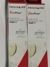 2 PACK Frigidaire FPPWFU01 PurePour PWF-1 Water Ice Filter Refrigerator New USA
