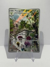 Carta Illustrazione Pokémon TCG Floragato Paldea Evoluta Holo 197/193
