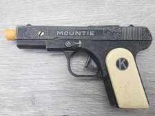 Vintage 1950's Kilgore Mountie Automatic Cap Gun Toy Pistol