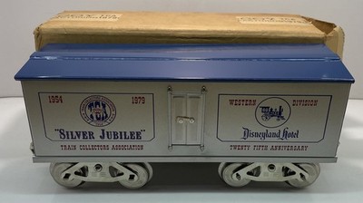 McCoy 1000-79 STD Gauge TCA ''Silver Jubilee'' 1954-1979 Disneyland Hotel Boxcar