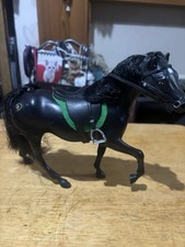 Grand Champion Black Beauty Thoroughbred Stallion VTG 1992