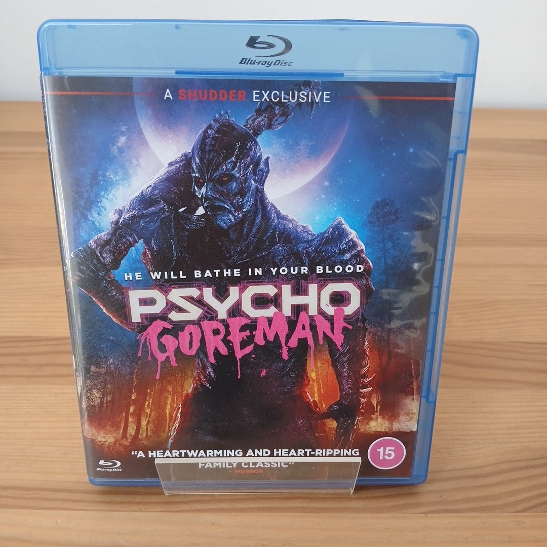 Psycho Goreman BluRay VGC UK Release Fast Post A Shudder Exclusive