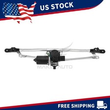 Front Windshield Wiper Linkage W Motor Assembly For Jeep Wrangler Jk 2007-2018