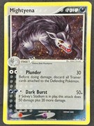 Pocket Scout - Pokémon Mightyena Cosmos Holo 18/108 EX Power Keepers MP