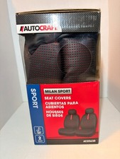 Auto Craft Milan Sport Seat Covers With Adjustable Headrests