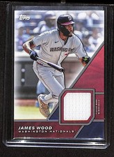 2026 Topps Major League Material Relic Card #MLM-JW James Wood