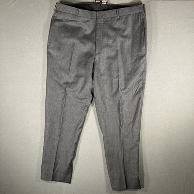 Polo Ralph Lauren Pants Mens 38 R Black Wool Dalton Made Italy Classic