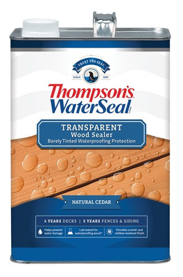 #ad Thompson’s WaterSeal Transparent Waterproofing Wood Stain and Sealer Natural $32.69