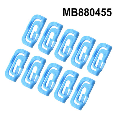 Für Mitsubishi Montero Retainer Clips Windschutzscheibenform 1pc Abs Blau