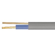 Grey 1mm Blue Single Core & Earth 6241Y Flat PVC/PVC Power & Lighting Cable