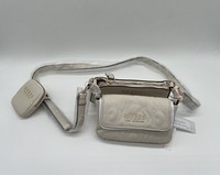 "Guess \"Raynott\" Handtasche, Damen UmhäNgetasche, In Cream Farbe, LG937314"
