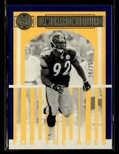 2023 Panini Legacy #FTA-18 James Harrison For the Ages Indigo #/25