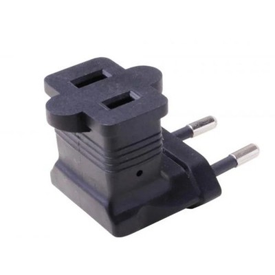 SF Cable USA NEMA 1-15R to CEE7/16 Angled Power Plug Adapter