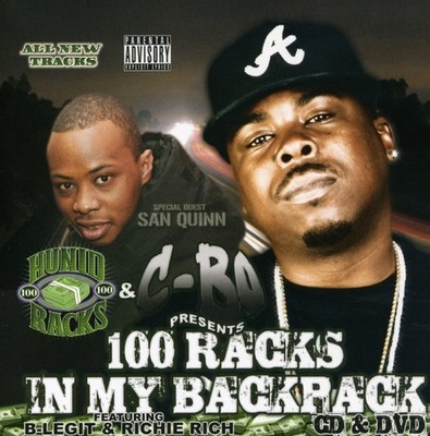 C-BO - 100 Racks in My Backpack [New CD] Explicit, Bonus DVD