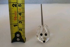SWAROVSKI Kristall - Maus Federschwanz 2,5 cm klein UNVERPACKT