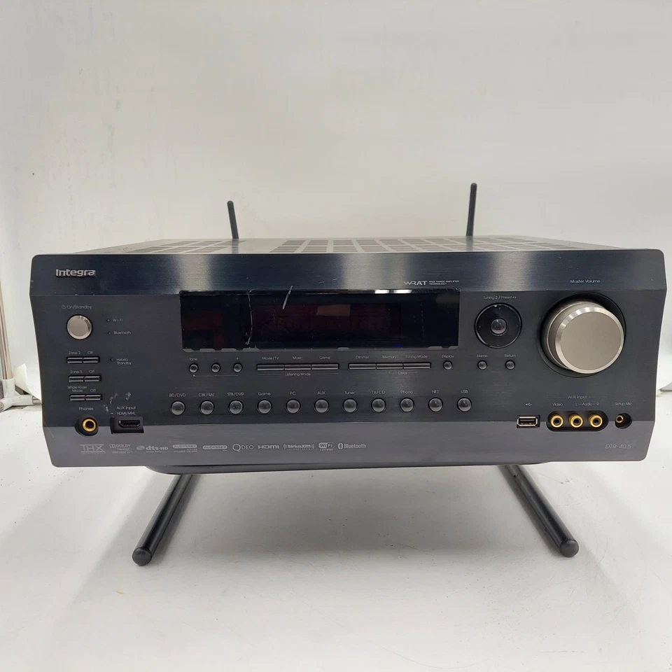 Integra DTR-40.5 7.2 Channel AV Receiver Wide Range Amplifier - Image 2 of 4