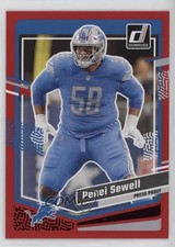 2023 Panini Donruss Press Proof Red Penei Sewell #103 18m3