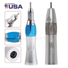 Dental Inner & External Straight Nose Cone Slow Low Speed Handpiece NEW