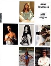 JANE SEYMOUR   CUSTOM TRADING CARD 6 CARDS  SET