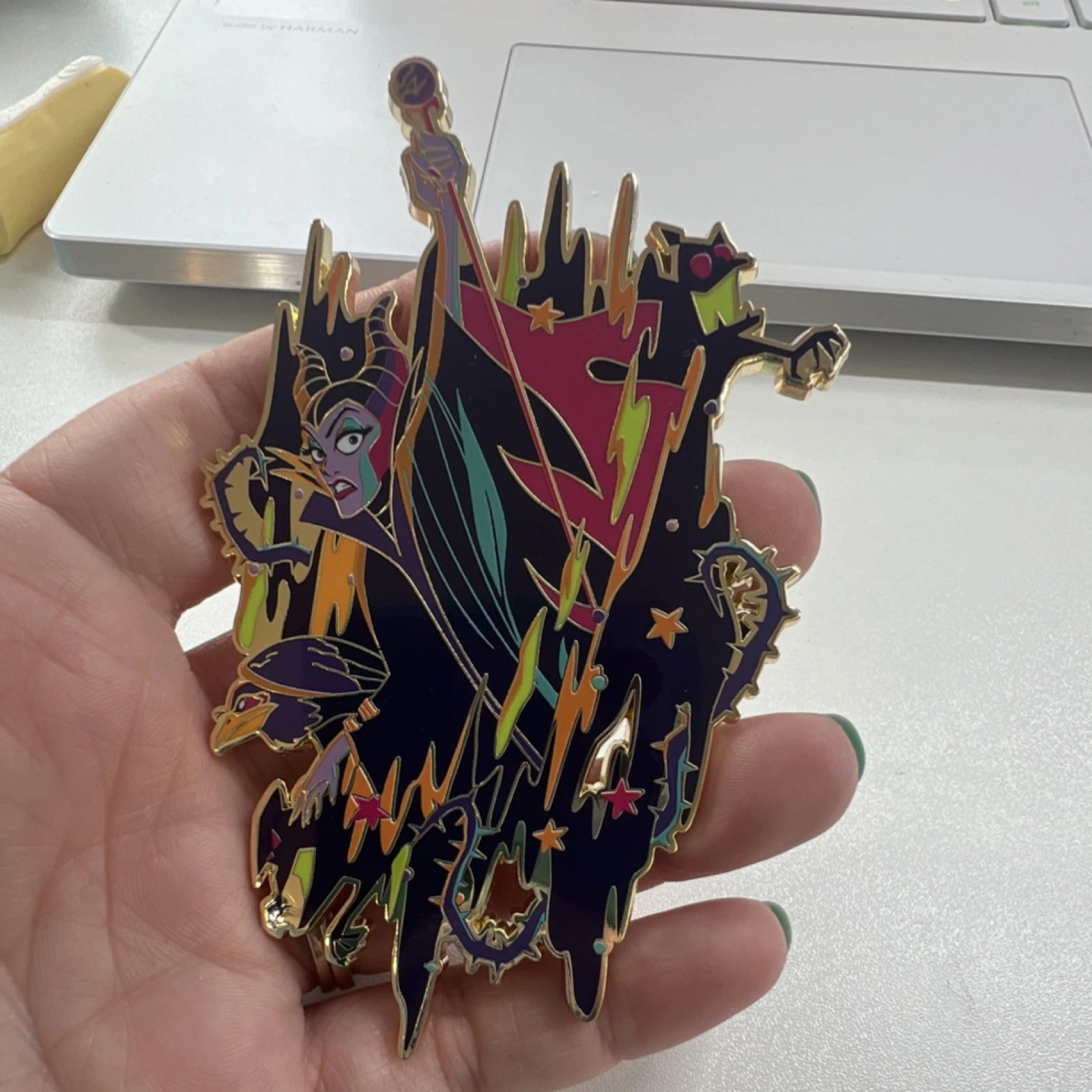 Monogram Disney Villains Maleficent Enamel Pin 2026 Sleeping Beauty