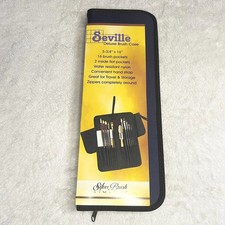 NEW Seville Deluxe Art Paint Brushes Organizer Case Travel Storage Artist Gift