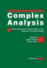 Hersch - Complex Analysis   Articles dedicated to Albert Pfluger on th - X555z