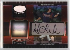 2004 Leaf Certified Cuts Marble Red 53/100 Adam LaRoche #14 0o48