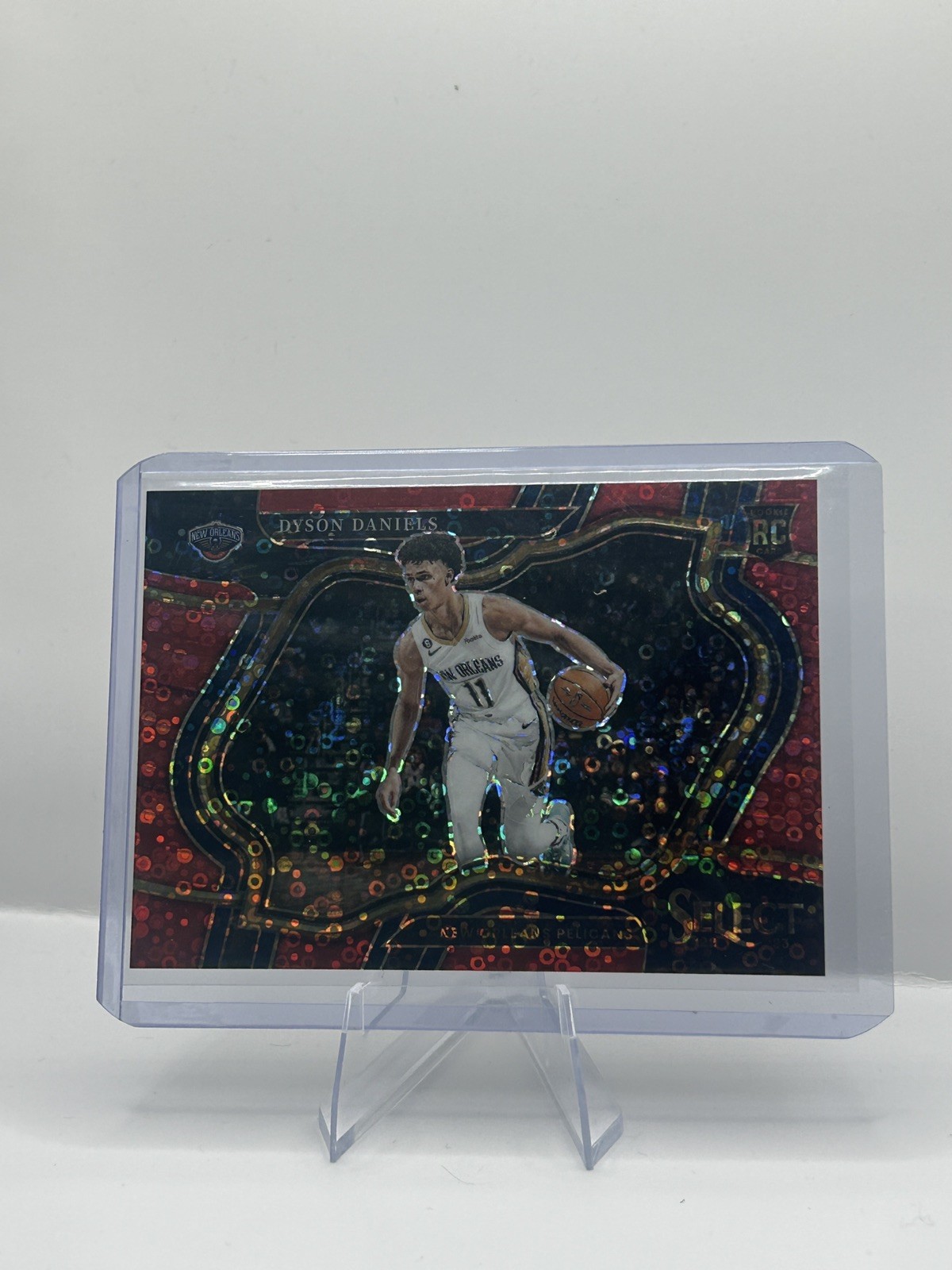 2022-23 Select Dyson Daniels Courtside #271 Red Disco Prizm /49 RC