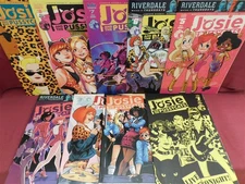 JOSIE AND THE PUSSYCATS 1-9 B VOL.2 ARCHIE VARIANT COMIC SET COMPLETE 2016 VF+